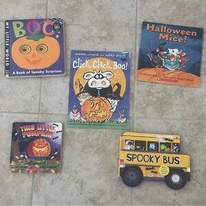 Set of Halloween Children's Books